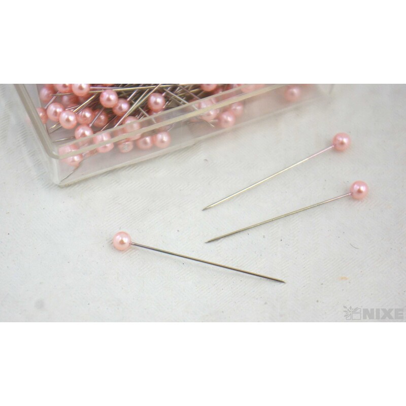 ŠPENDLÍK 4mmx4cm 144ks*RŮŽOVÁ SV.