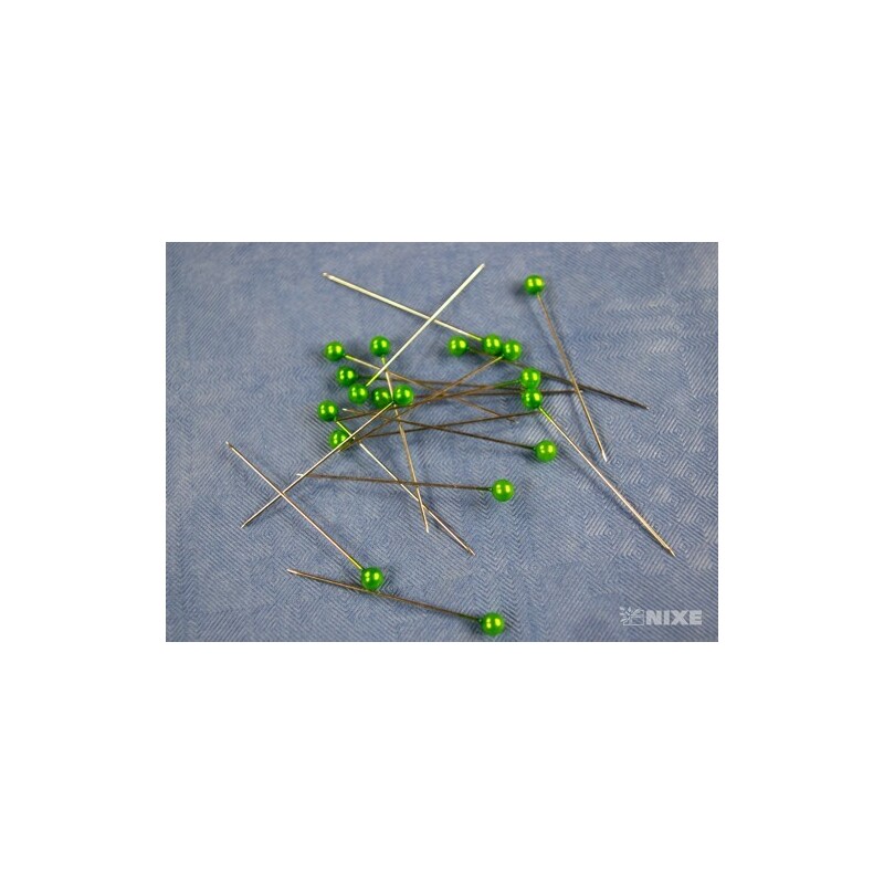 ŠPENDLÍK 4mmx4cm 144ks*ZELENÁ SV.