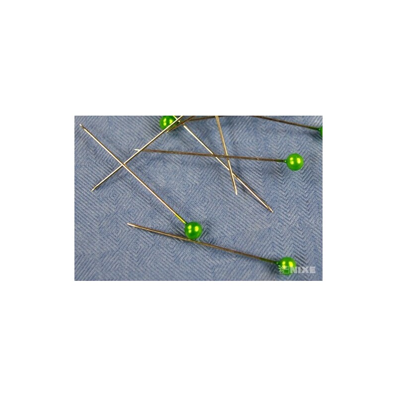 ŠPENDLÍK 4mmx4cm 144ks*ZELENÁ SV.