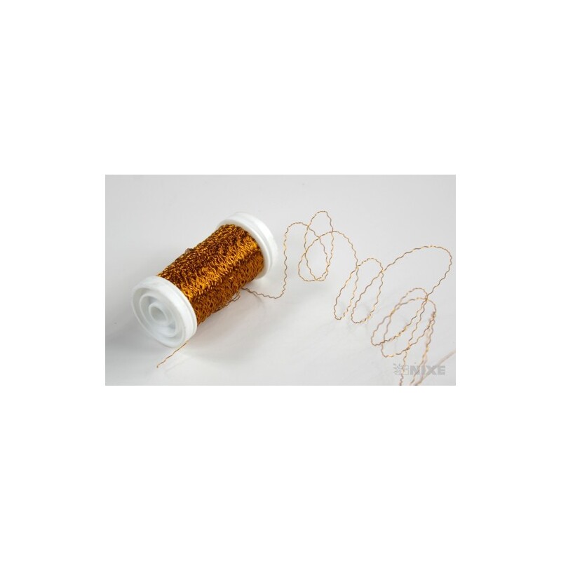 DRÁT EFFEKT 0,3mm 50g*ŠAFRÁNOVÁ