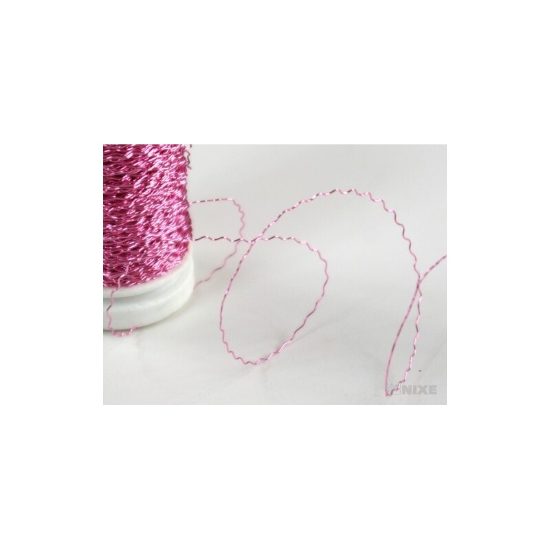 DRÁT EFFEKT 0,3mm 50g*RŮŽOVÁ