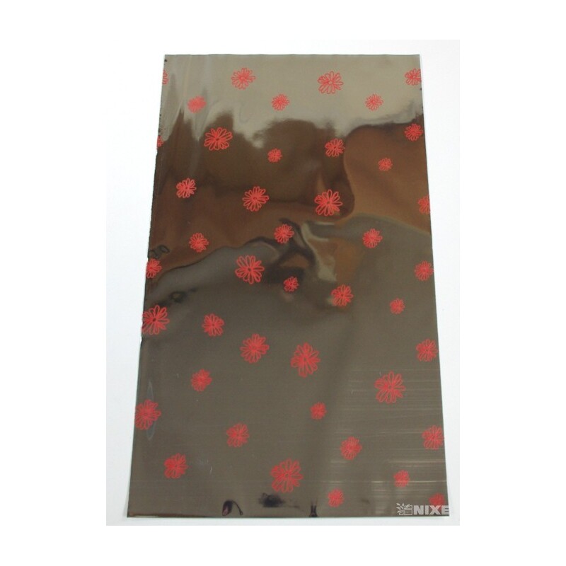 25x38cm KVÍTEK M SÁČEK*ČERVENÁ