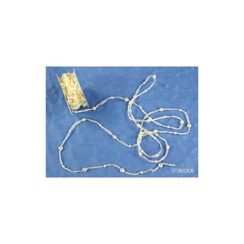 STUHA DRÁT SRDÍČKO 10m*KRÉMOVÁ