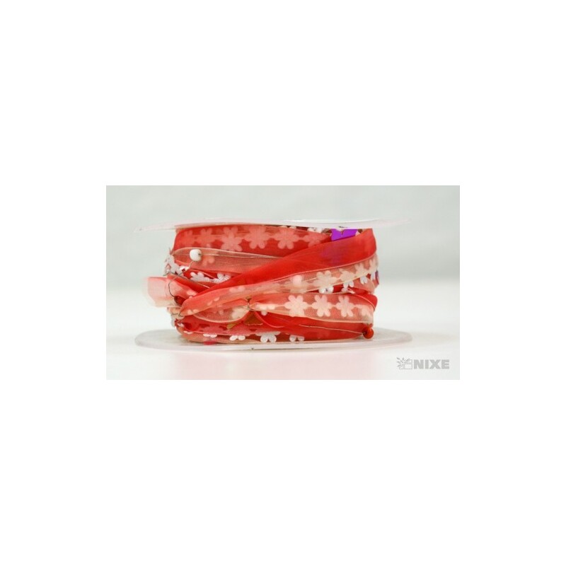 STUHA MOTÝLEK 5m*ČERVENÁ 007