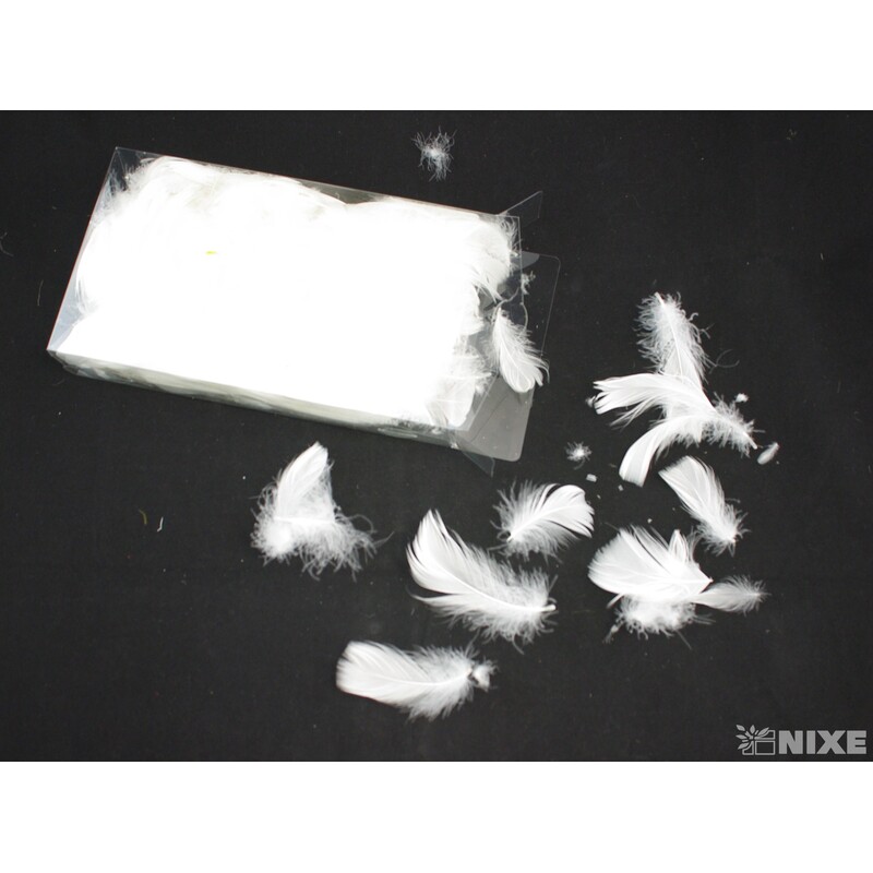 PEŘÍČKA BOX 15gr. cca 250ks*BÍLÁ C00