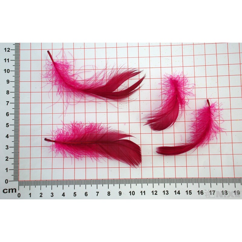 PEŘÍČKA BOX 15gr. cca 250ks*BORDÓ C14