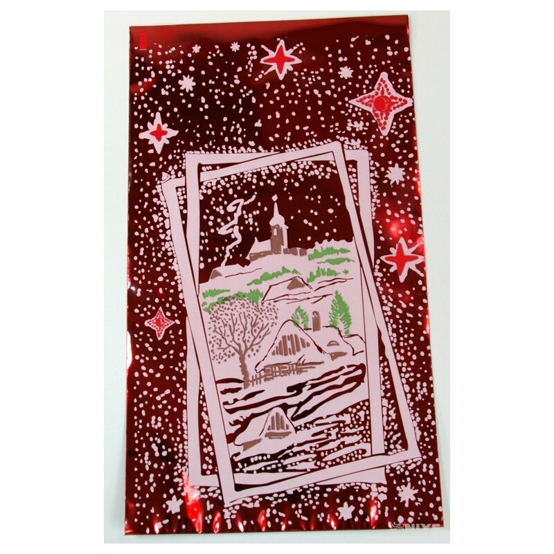 20x35cm VÍSKA B SÁČEK*ČERVENÁ