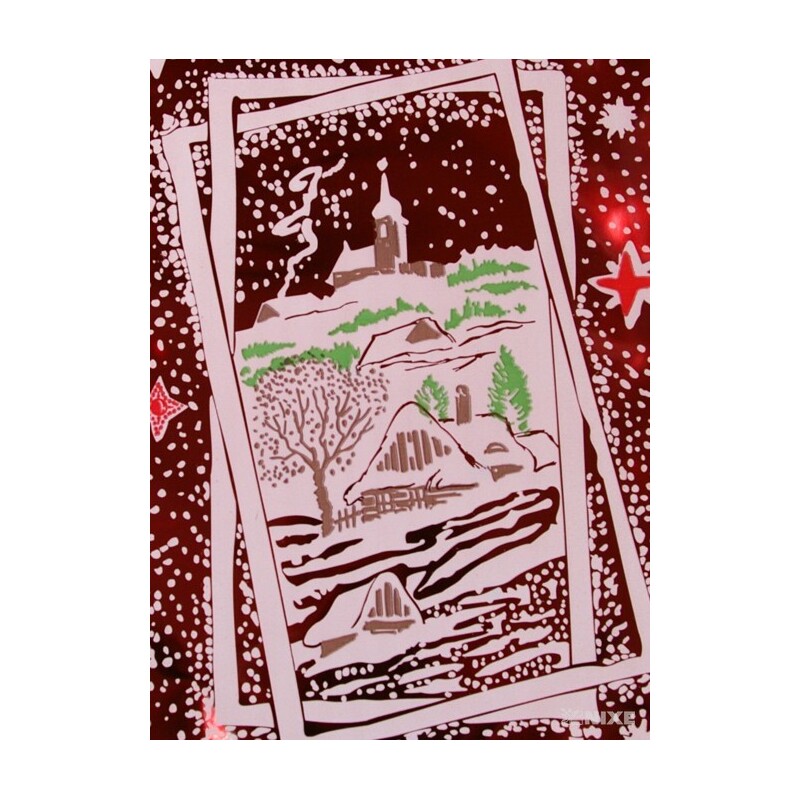 20x35cm VÍSKA B SÁČEK*ČERVENÁ