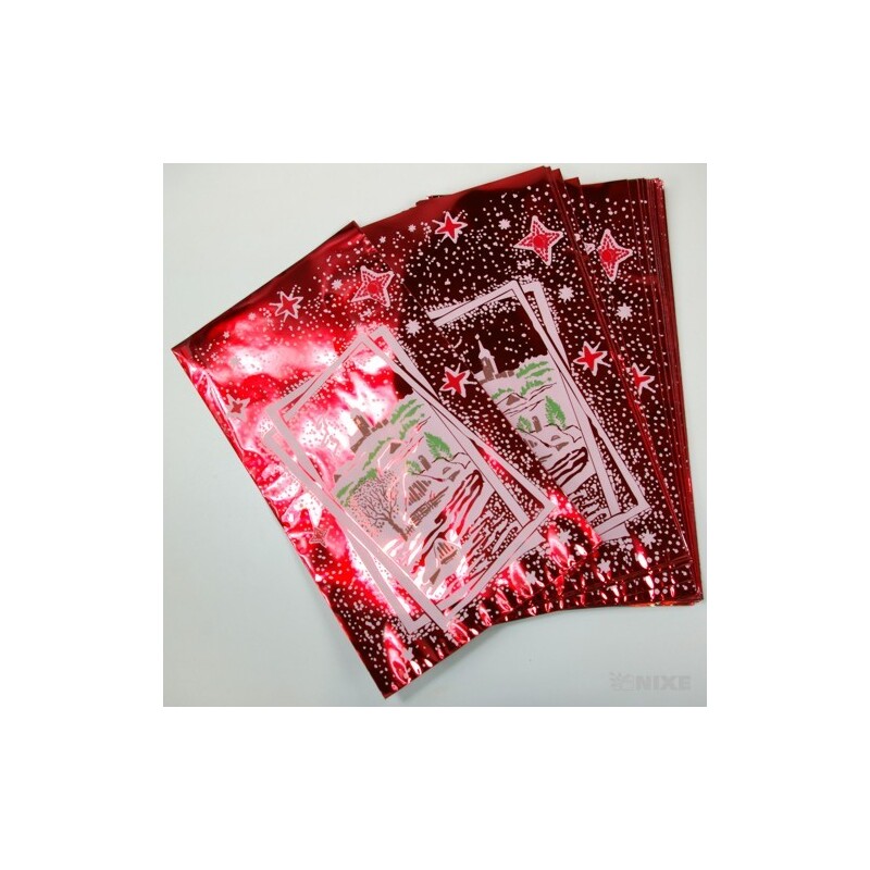 20x35cm VÍSKA B SÁČEK*ČERVENÁ