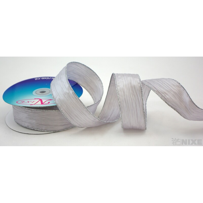 KREPO 40mmx20yd*STŘÍBRNÁ S011 V+