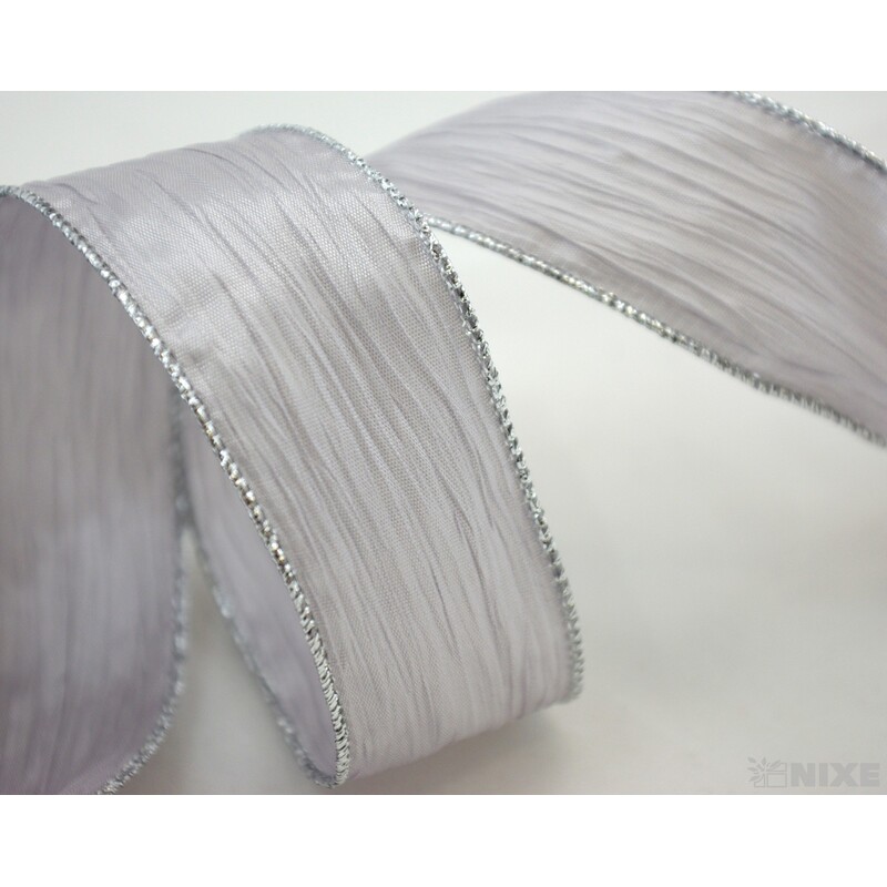 KREPO 40mmx20yd*STŘÍBRNÁ S011 V+