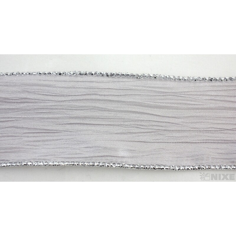 KREPO 40mmx20yd*STŘÍBRNÁ S011 V+