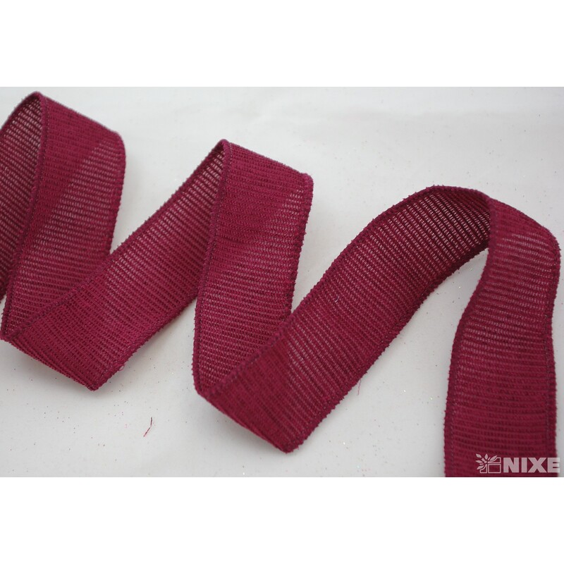 ZAPO 40mmx10yd*BORDÓ U104 V+