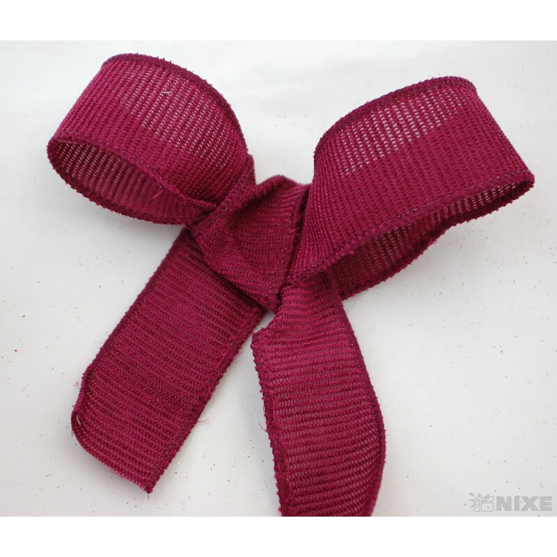 ZAPO 40mmx10yd*BORDÓ U104 V+