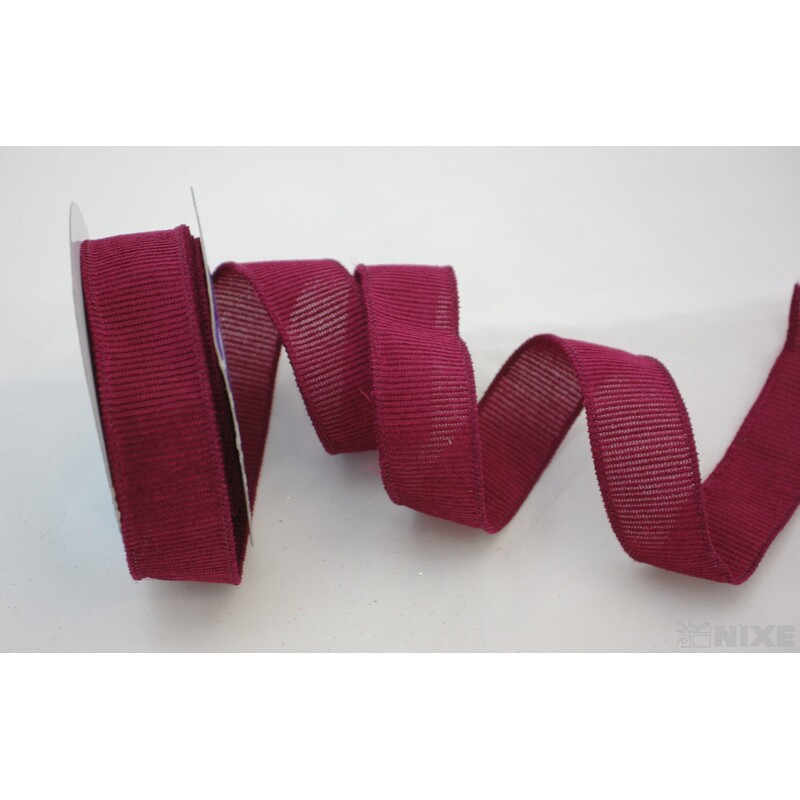 ZAPO 40mmx10yd*BORDÓ U104 V+