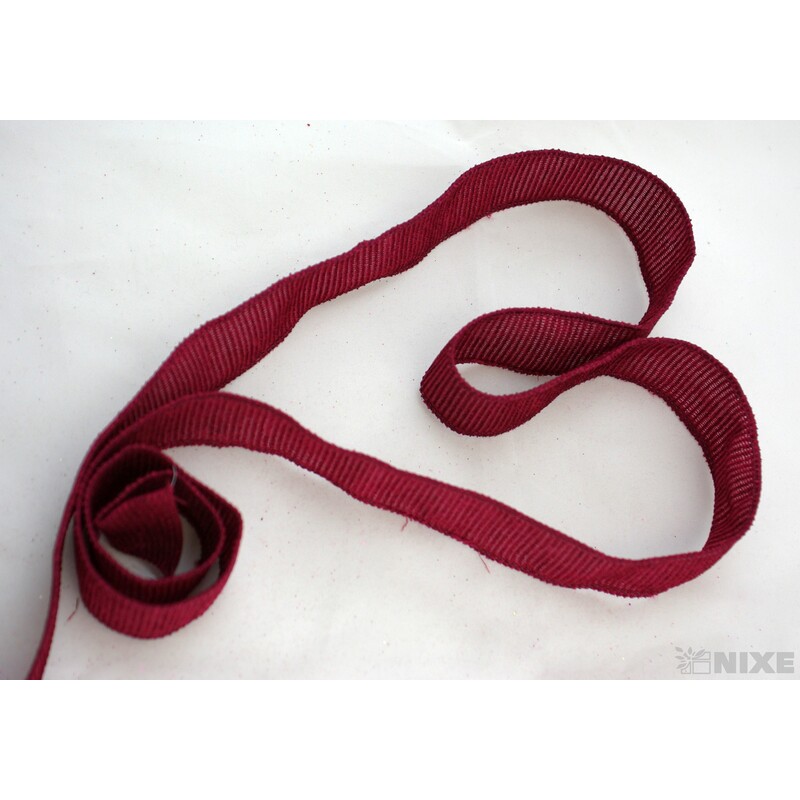 ZAPO 40mmx10yd*BORDÓ U104 V+