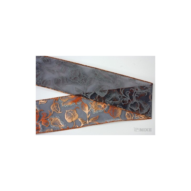 ST YNA26-0250 60mmx20yd*ČERNÁ-MĚĎ C207 V+