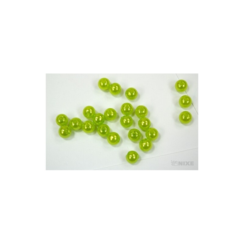 KORÁLKY 8mm 144ks*ZELENÁ