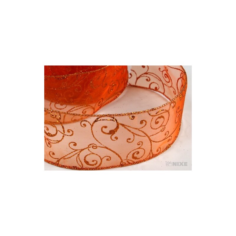 ROMEA 60mmx20yd*ORANŽOVÁ-MĚĎ C208 V+