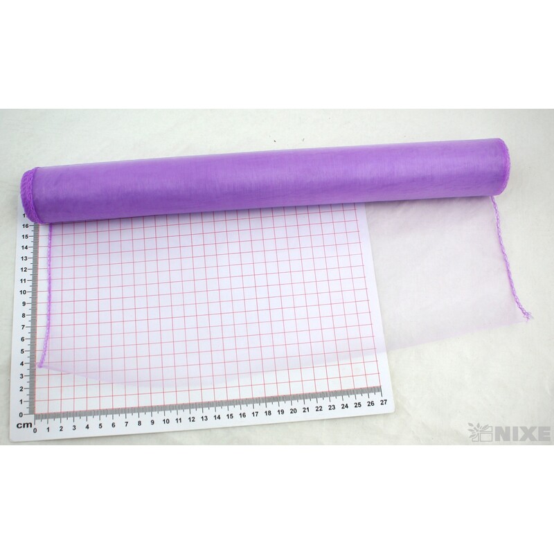 ORGANZA 38cmx9yd*FIALOVÁ SV. 061