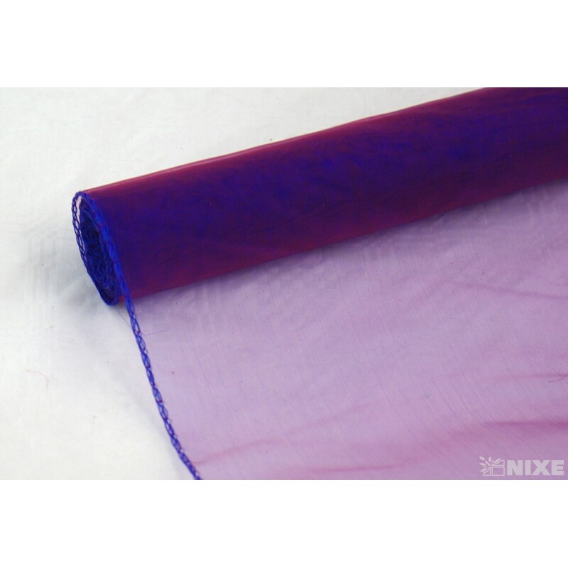 ORGANZA 38cmx9yd*FIALOVÁ 2T 28