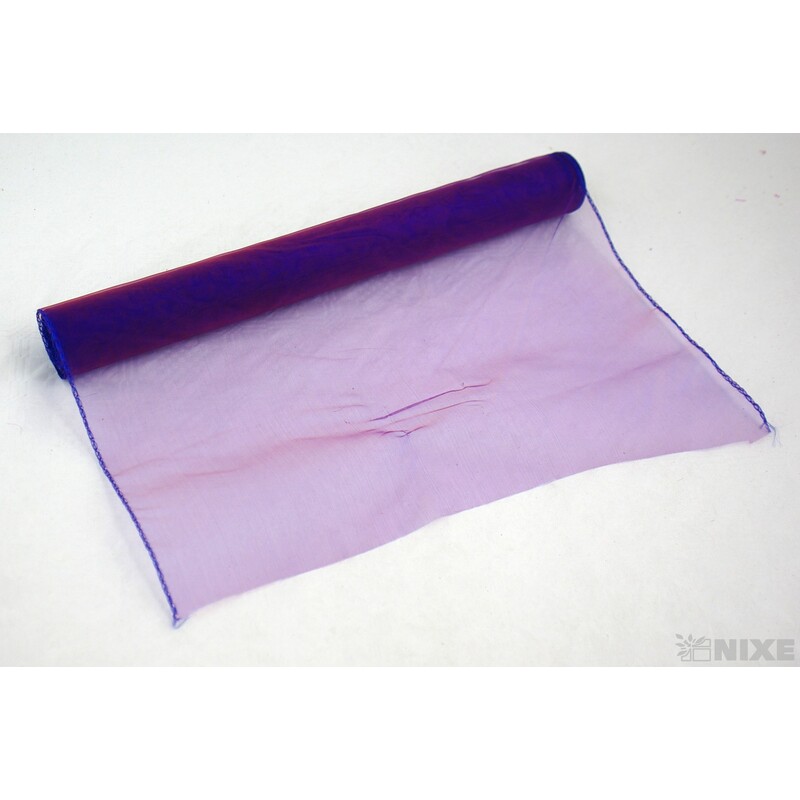 ORGANZA 38cmx9yd*FIALOVÁ 2T 28