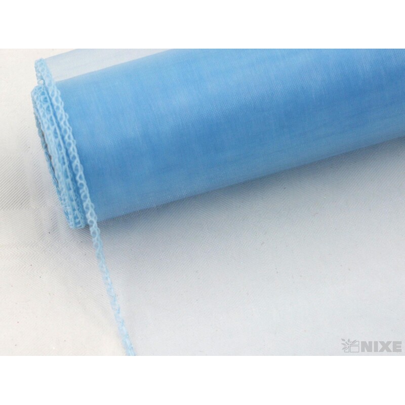ORGANZA 38cmx9yd*MODRÁ SV. 036