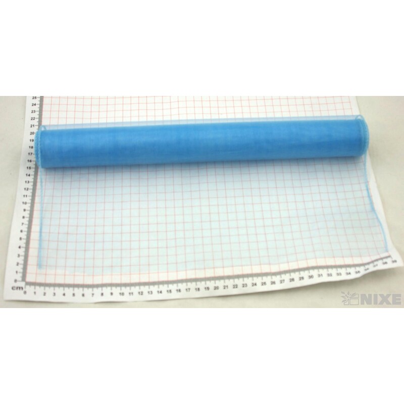 ORGANZA 38cmx9yd*MODRÁ SV. 036