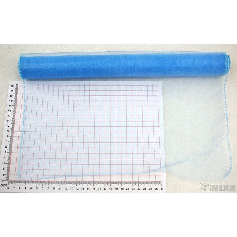 ORGANZA 38cmx9yd*MODRÁ SV. 036