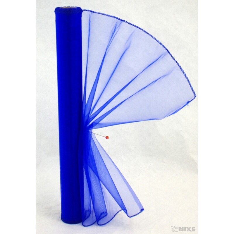 ORGANZA 38cmx9yd*MODRÁ TM. 040