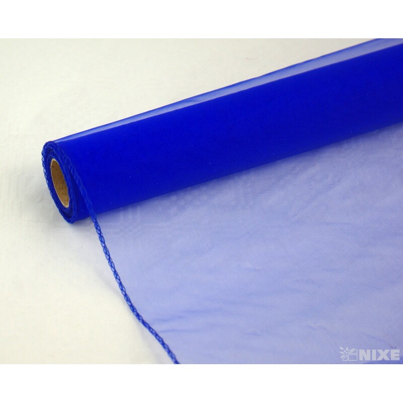 ORGANZA 38cmx9yd*MODRÁ TM. 040