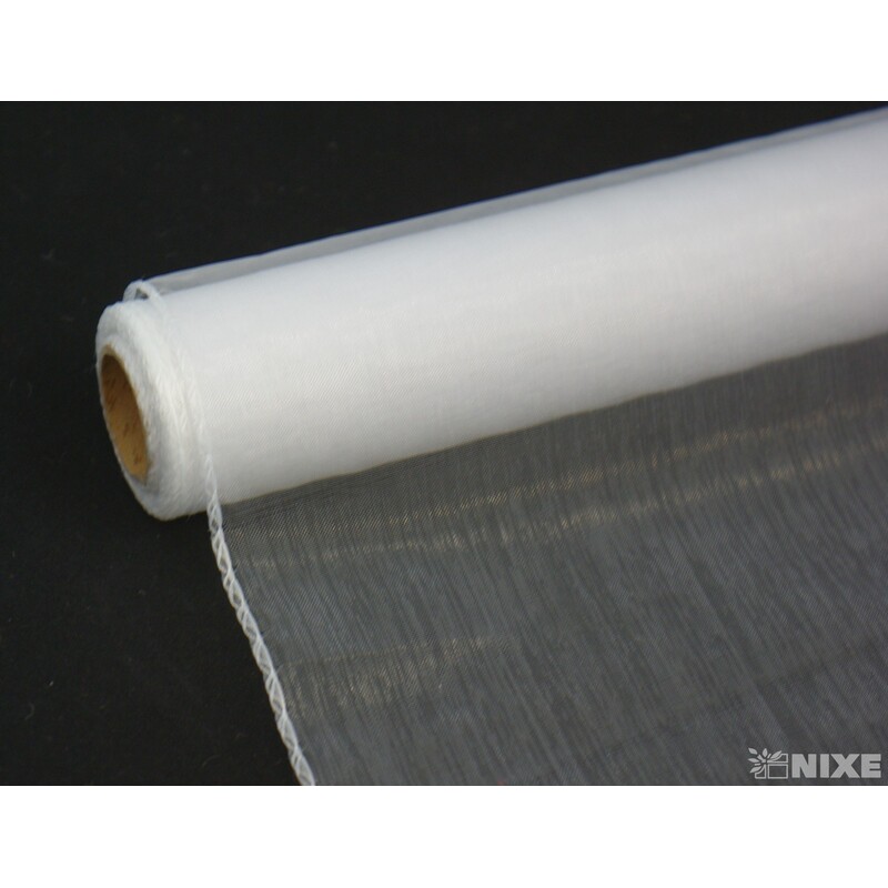 ORGANZA 38cmx9yd*BÍLÁ 050