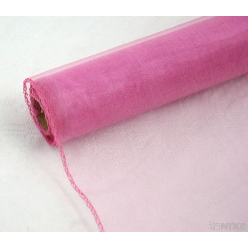 ORGANZA 38cmx9yd*STARORŮŽOVÁ 068