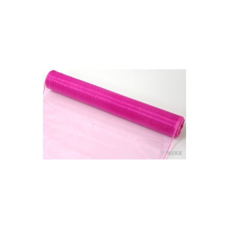 ORGANZA 38cmx9yd*RŮŽOVÁ 010 V+