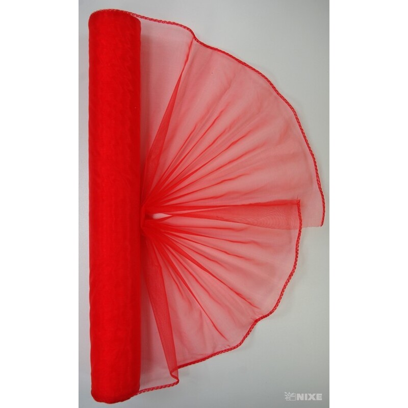 ORGANZA 38cmx9yd*MRKVOVÁ 016 V+