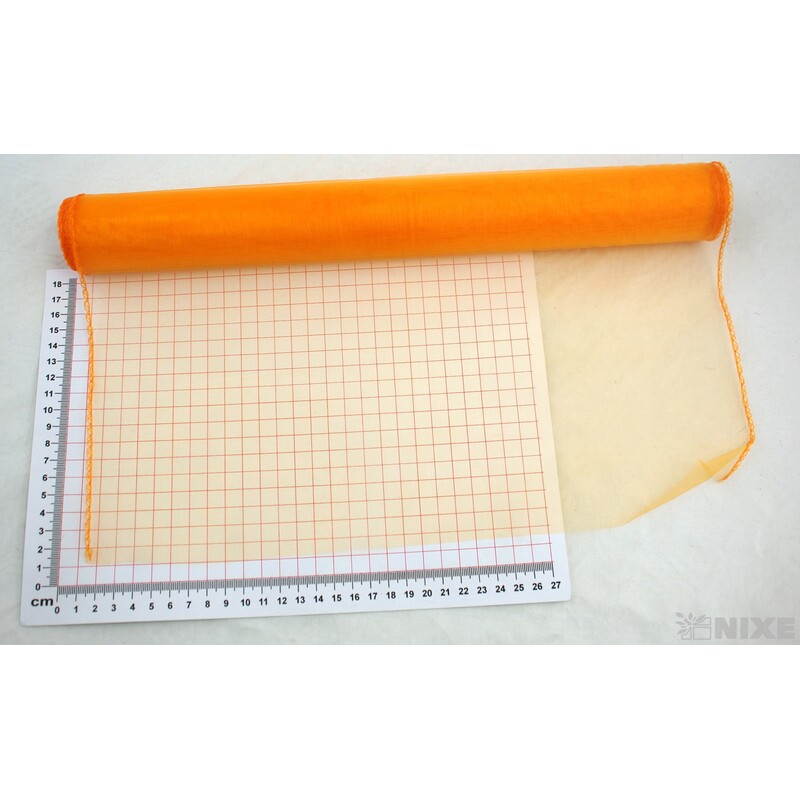 ORGANZA 38cmx9yd*ORANŽOVÁ SV. 051