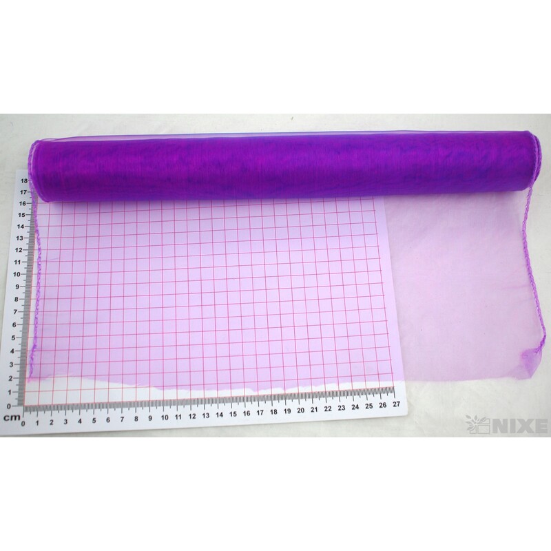 ORGANZA 38cmx9yd*FIALOVÁ 2T 23