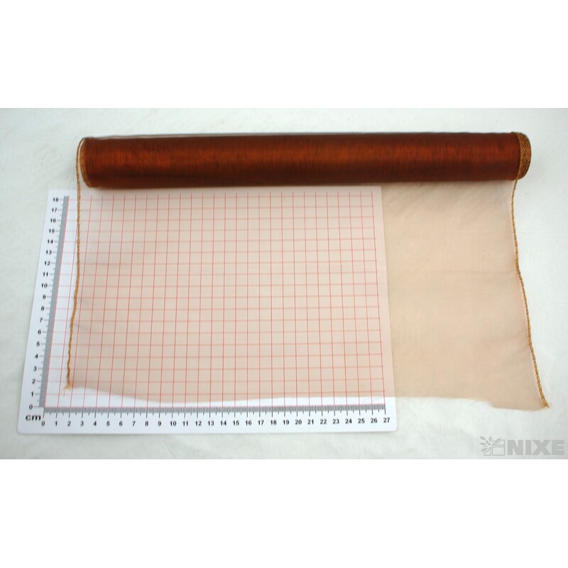 ORGANZA 38cmx9yd*HNĚDÁ 2T 42