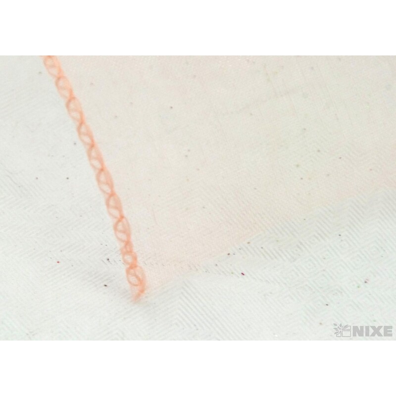 ORGANZA 10cmx10yd*LOSOSOVÁ 012