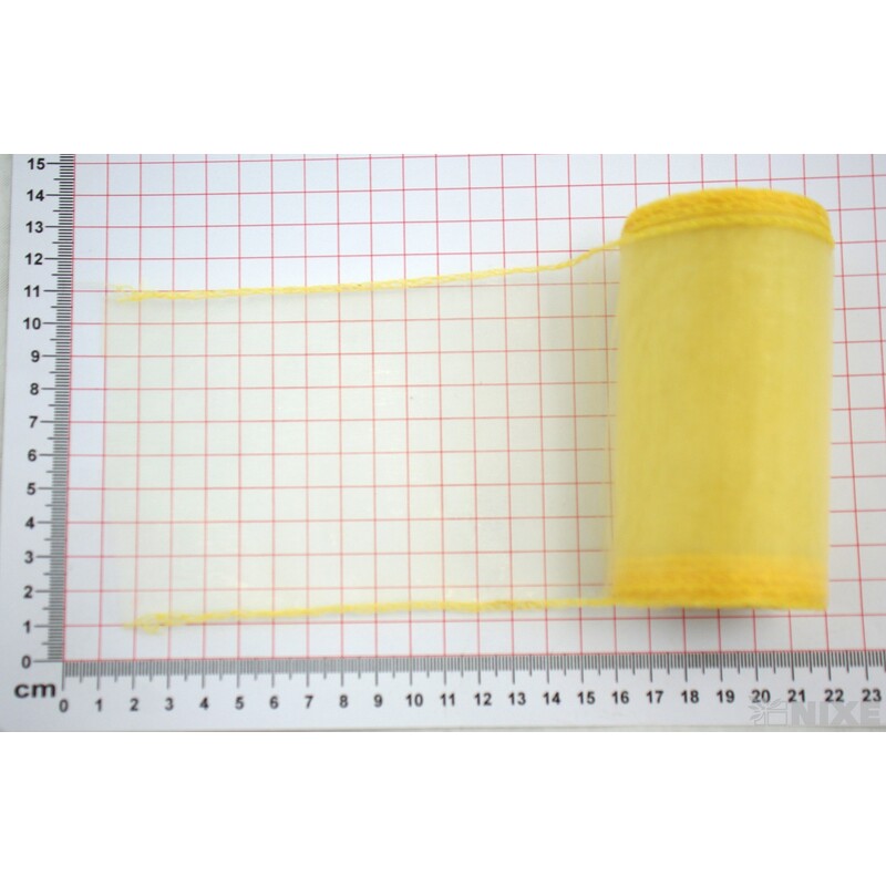 ORGANZA 10cmx10yd*ZLATÁ 019