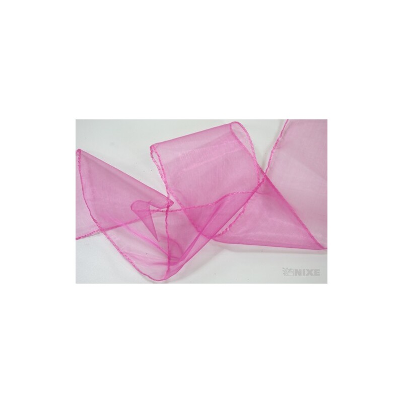 ORGANZA 10cmx10yd*RŮŽOVÁ 010 V+