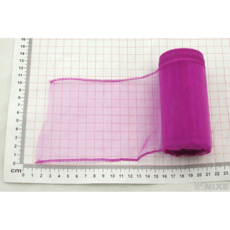 ORGANZA 10cmx10yd*RŮŽOVÁ TM. 056