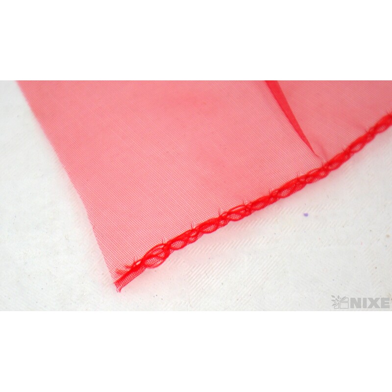 ORGANZA 10cmx10yd*ČERVENÁ 003