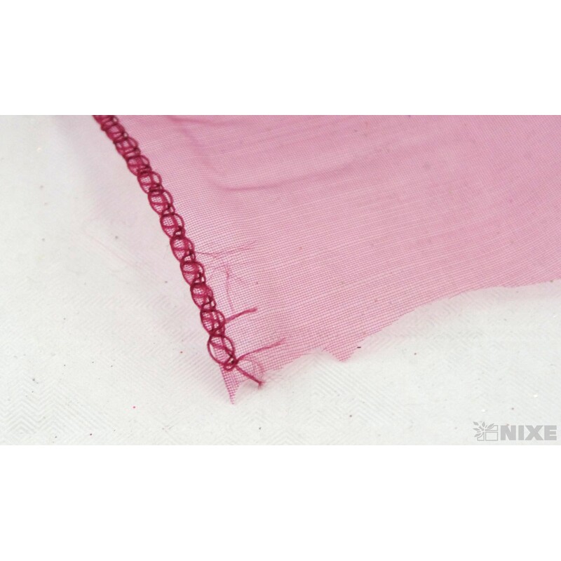 ORGANZA 10cmx10yd*VÍNOVÁ 001