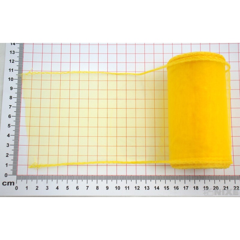 ORGANZA 10cmx10yd*ŽLUTÁ 017