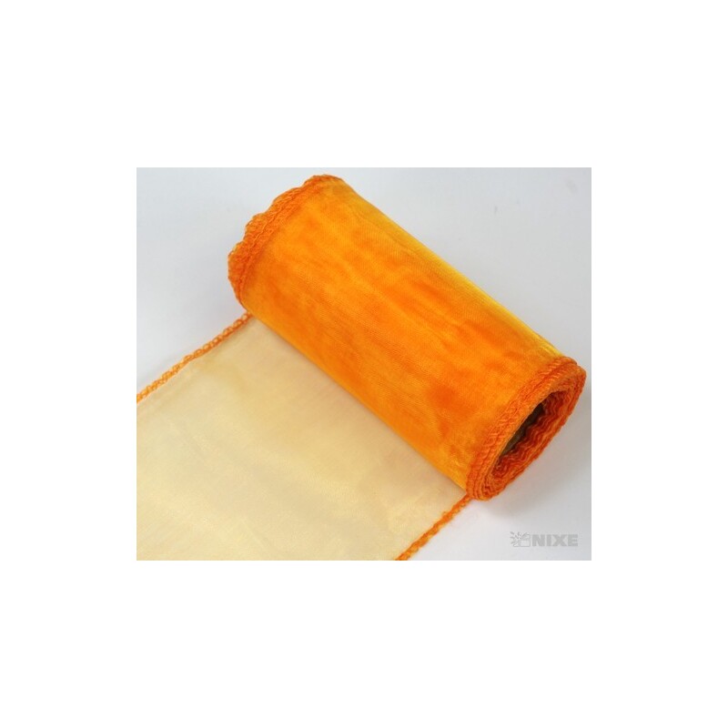 ORGANZA 10cmx10yd*ORANŽOVÁ 113 V+