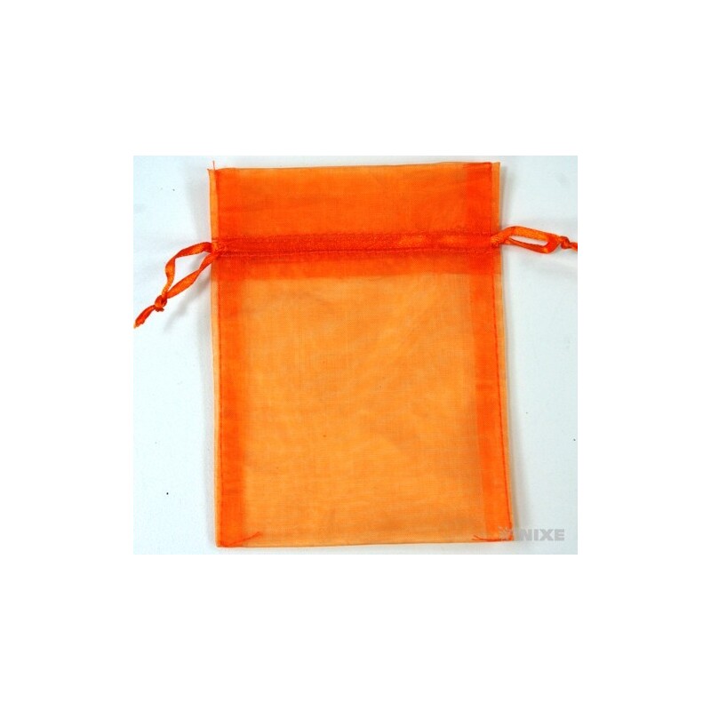 SÁČEK ORGANZA 10x13cm*ORANŽOVÁ 015