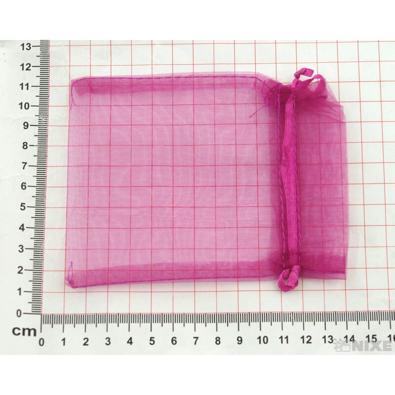 SÁČEK ORGANZA 10x13cm*VÍNOVÁ 087