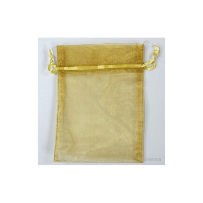 SÁČEK ORGANZA 10x13cm*ZLATÁ 019