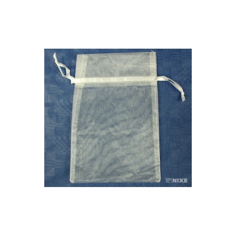 SÁČEK ORGANZA 14x20cm*BÍLÁ 050